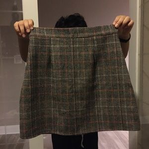 Plaid skirt
